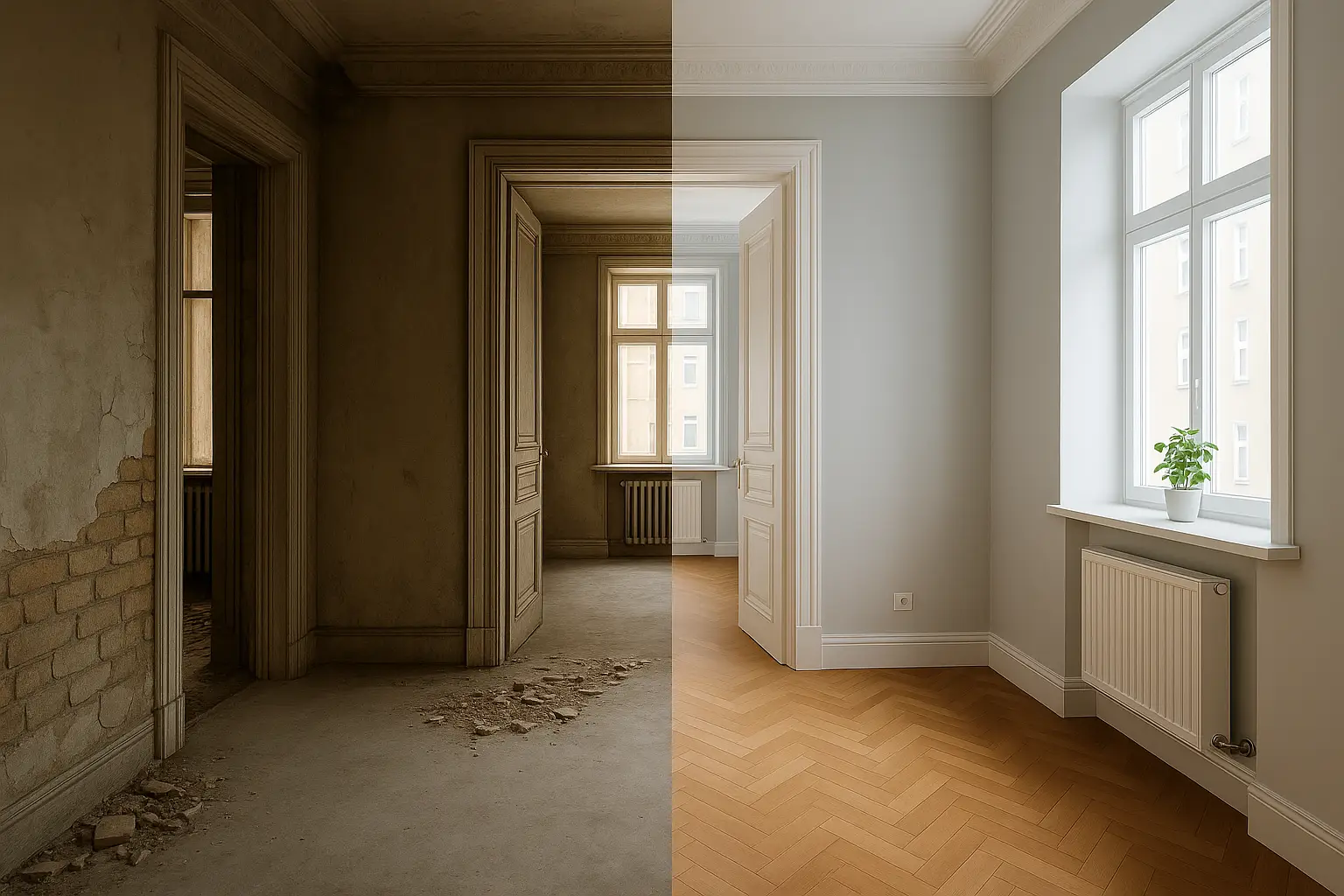 Sanierungsprojekt Innenbereich